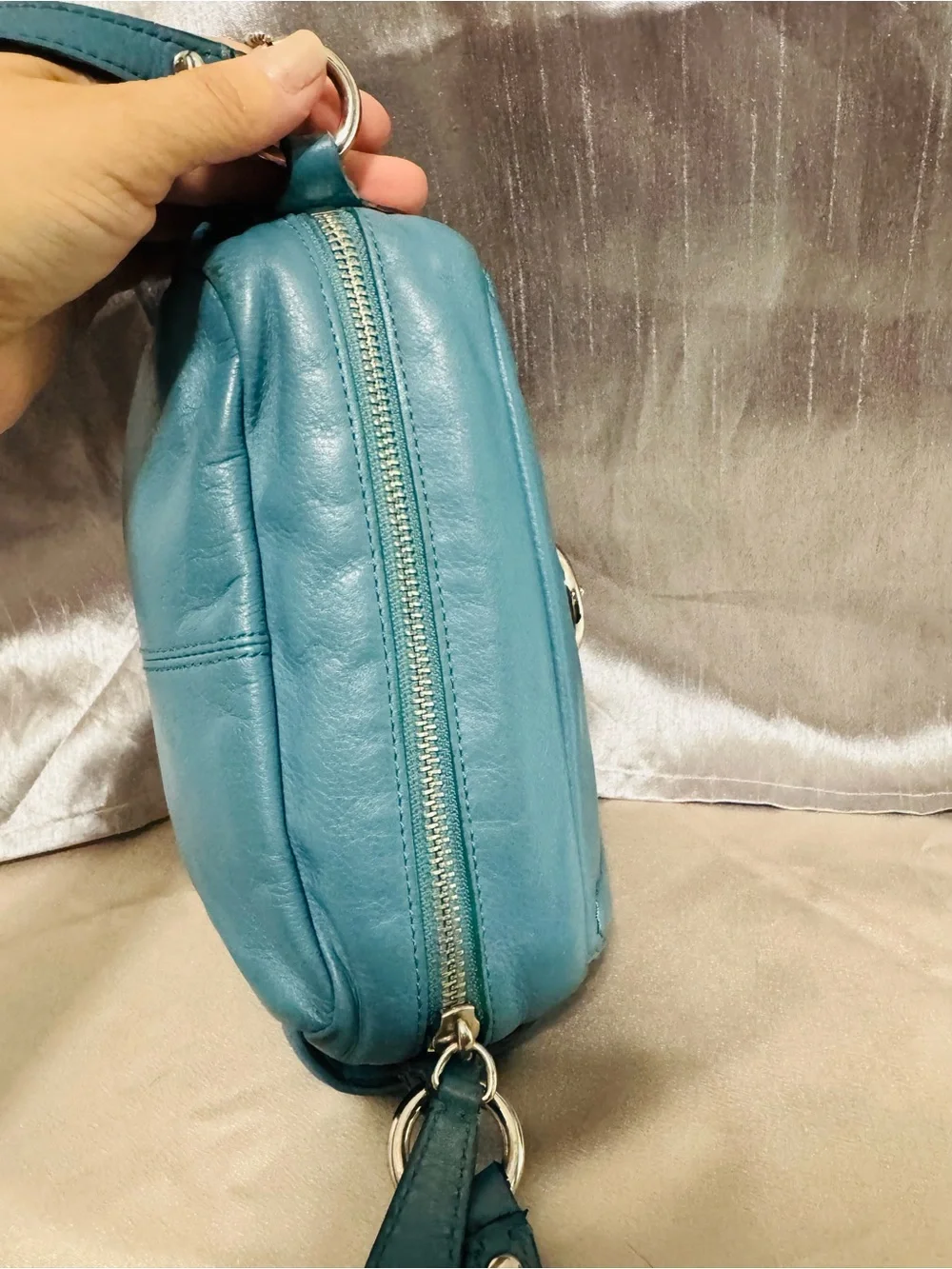 Coach Campbell Crossbody with Buckle Accent